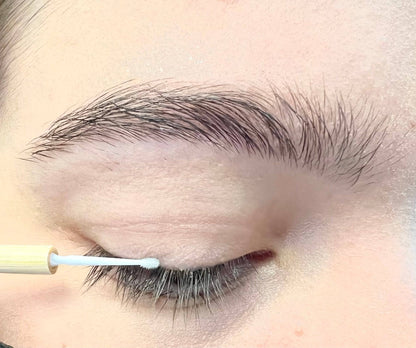 VIP Eyelash Micro Brushes with Bamboo Handle, 50 pcs/Bag