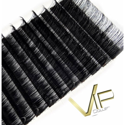 VIP Eyelashes Natural Lash C Curl 6 Lines - Choose Size