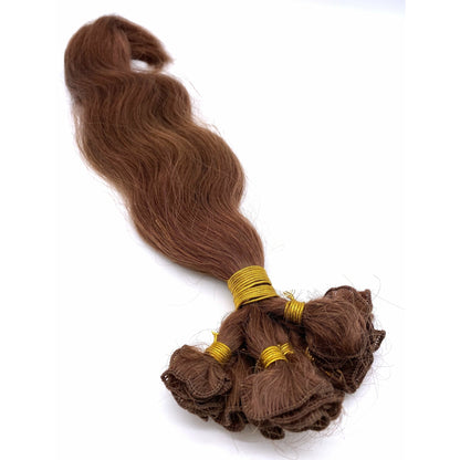 VIP Hand Made System Wavy 18" Hair Extensions New With Tags