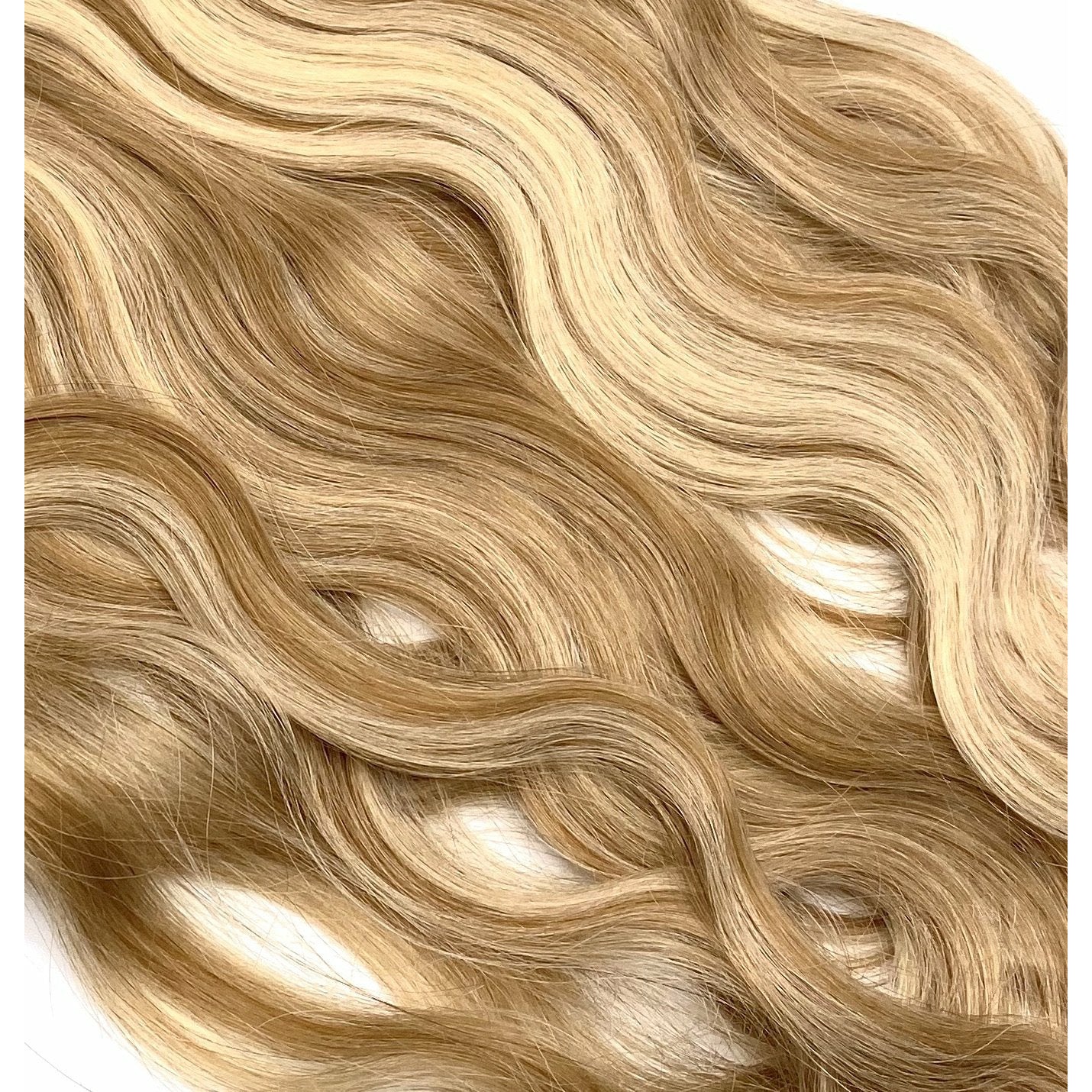 VIP M-Tip System Tape Hair Extensions 100 Strands Wavy 18"