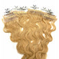VIP M-Tip System Tape Hair Extensions 100 Strands Wavy 18"