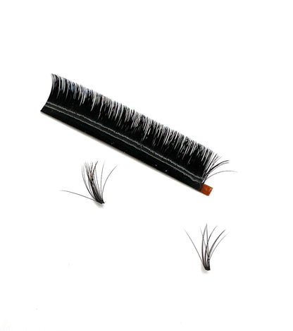 VIP Extensions Quick Fan Eyelash Lash Extensions D Curl 0.05 05DMIX (8-18)