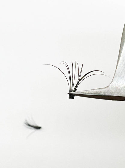 VIP Extensions Quick Fan Eyelash Lash Extensions D Curl 0.05 05DMIX (8-18)