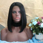VIP Extensions Off Black Straight Bob Synthetic Lace Front Wig (60)