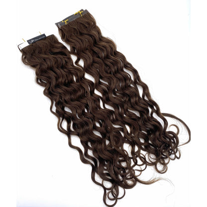 VIP TapeX System Tape In Hair Extensions French Wave 18"