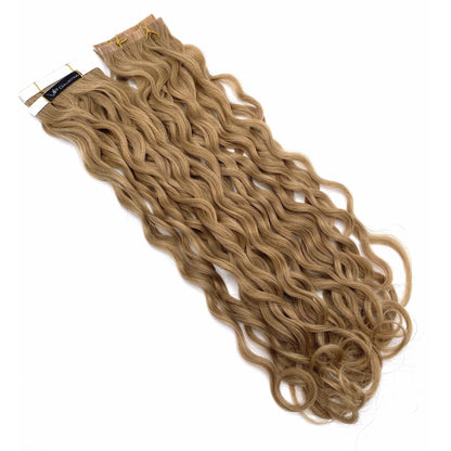VIP TapeX System Tape In Hair Extensions French Wave 18"
