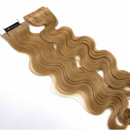 VIP TapeX System Tape In Hair Extensions Wavy 18"