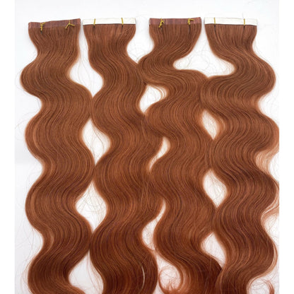VIP TapeX System Tape In Hair Extensions Wavy 18"