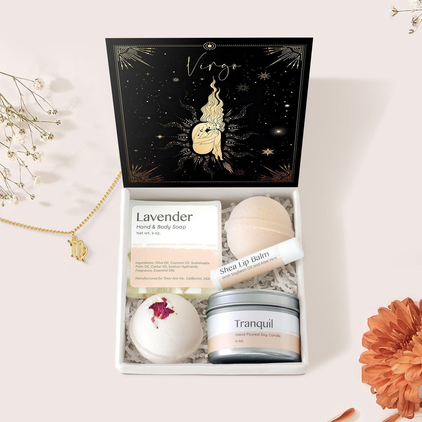 Virgo Deity Zodiac Gift Box Set