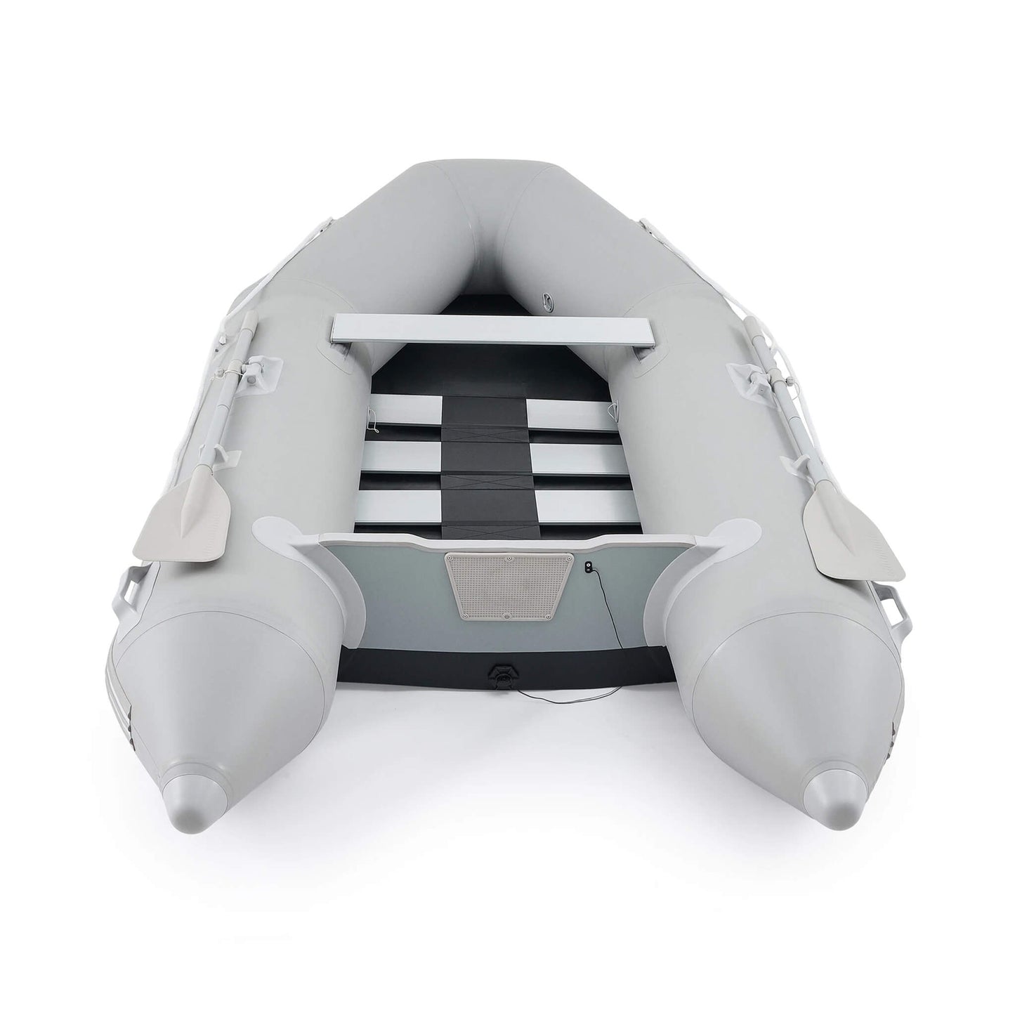 Virtue US 10FT 4-Person Heavy-Duty Inflatable Dinghy Transom Sport Tender Boat (SAK98153)