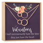 Volunteer Appreciation Necklace, Multiple Styles