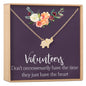 Volunteer Appreciation Necklace, Multiple Styles