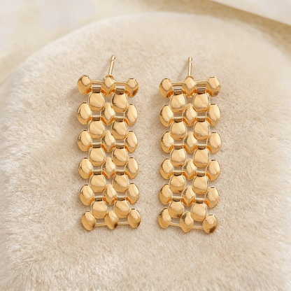 Y-Shaped Layered Necklace & Bracelet Set