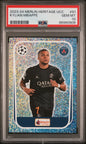 Graded 2023 Topps Merlin Heritage UCC Kylian Mbappe #91 Soccer Card PSA 10 Gem Mint
