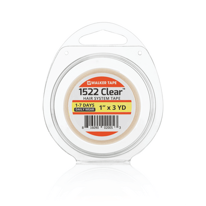 Walker Tape 1522 Clear Wig Tape & Rolls Hair Extension Supplies - Choose Size