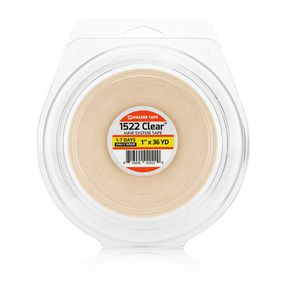 Walker Tape 1522 Clear Wig Tape & Rolls Hair Extension Supplies - Choose Size