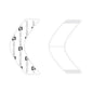 Walker Tape 1522 CLEAR TAPE CONTOURS AND MINIS