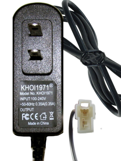 6V AC Wall Charger Adapter for Kid Motorz Fire Truck Engine Ride-On Toy