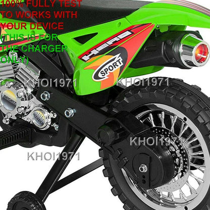 AC Wall Charger Adapter for Blazin Wheels 62 RT Force Z Hero Dirt Motor Bike Ride