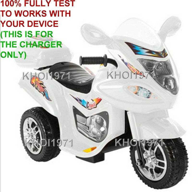 AC Wall Charger Adapter for Little Rider 3-Wheel Trike Bike Ride-On Toy