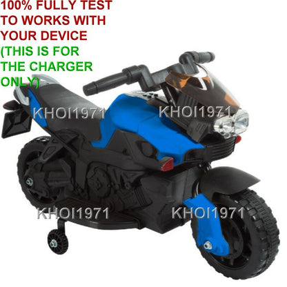 AC Wall Charger Adapter for Little Rider Ride-On Motorcycle Training Wheel