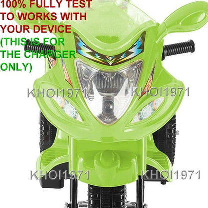 AC Wall Charger Adapter for Little Rider 3-Wheel Ride-On Trike Motorcycle