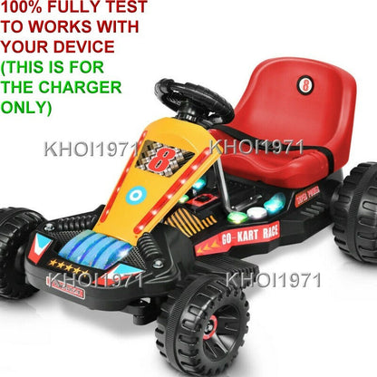 AC Wall Charger Adapter for 6V Battery Go Kart Ride-On Toy