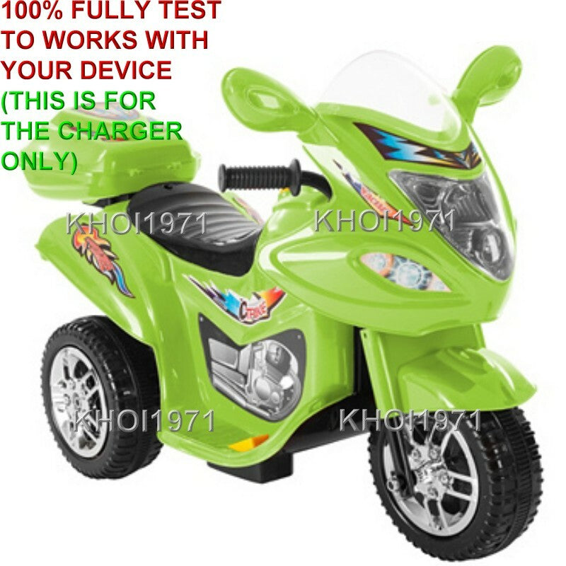 AC Wall Charger Adapter for 80-FL238D-R Little Rider 3-Wheel Ride-On Trike Bike