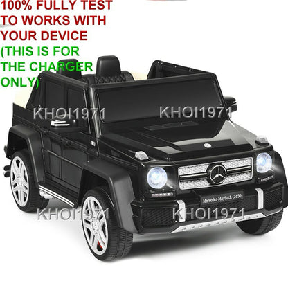 AC Wall Charger Adapter for Kids Ride-On Mercedes-Benz G650 Toy Car