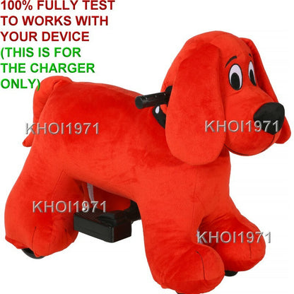 6V AC Wall Charger Adapter for Dynacraft Clifford Big Red Dog Plush Ride-On Battery