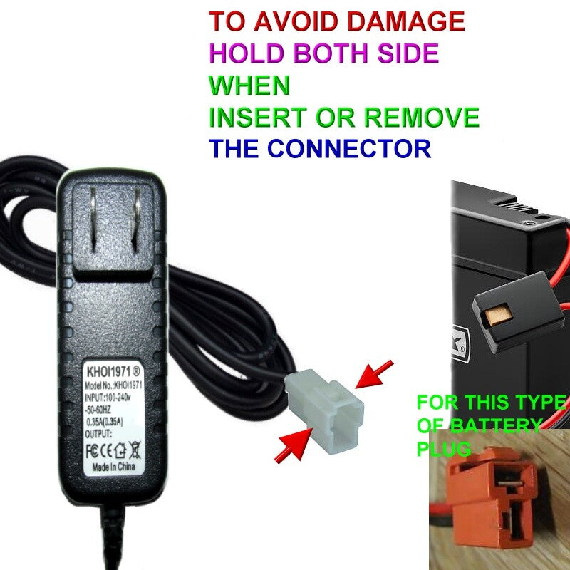 12V AC Wall Charger Adapter for Feber My Lovely Unicorn Ride-On Toy Battery