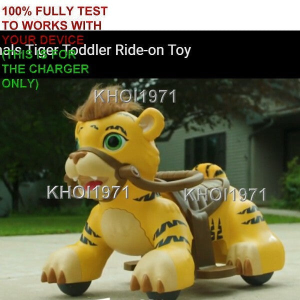 AC Adapter Charger for KidTrax Ride-On Unicorn 6V Battery