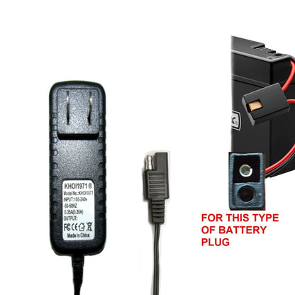 AC Wall Charger Adapter for KidTrax StarBright, Glow & Go Ride-On Toys