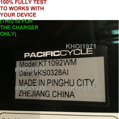 6V AC Wall Charger Adapter for Pacific Cycle KT1092 Bulldozer and Tractor Ride-On