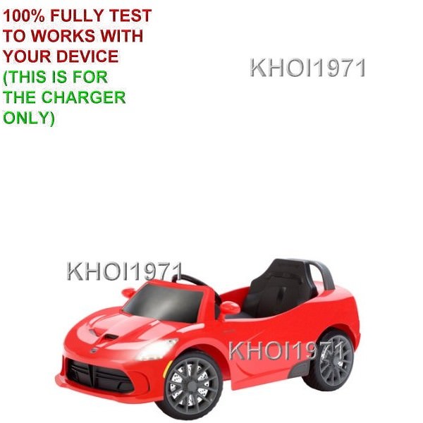 6V AC Wall Charger Adapter for KT1108TG KT1113TGI Kid Trax SRT Viper Ride-On Battery