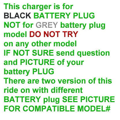 AC Wall Charger Adapter for KT1220WM Marvel Avenger Captain America Quad Ride-On Toy