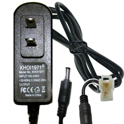 AC Wall Charger Adapter for KidTrax Spiderman KT1283TR 6V Ride-On Battery