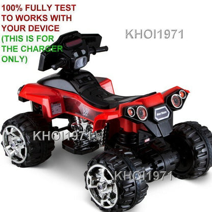 12V AC Wall Charger Adapter for KT1310TR Kid Trax WWE ATV Ride-On Battery