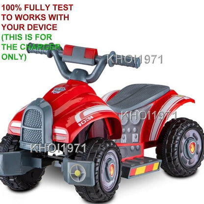6V AC Wall Charger Adapter for PAW Patrol Marshall Ride-On Vehicle