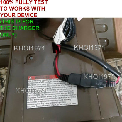 AC Wall Charger Adapter for Mossy Oak Break-Up Infinity KT1211 Ride-On Toy