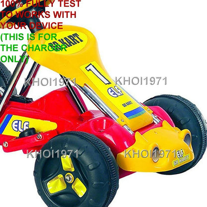 AC Wall Charger Adapter for Little Rider 1 Elf Go Kart 6V Battery Red