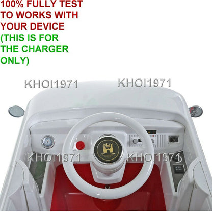 AC Wall Charger Adapter for Volkswagen VW Type 2 Bus 6V Ride-On Battery