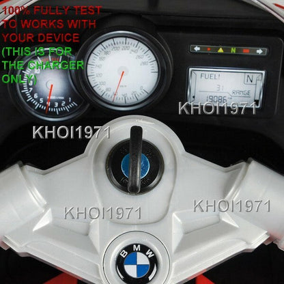 AC Wall Charger Adapter for TY5838USA BMW K1300S 12V Ride-On Motorcycle Battery
