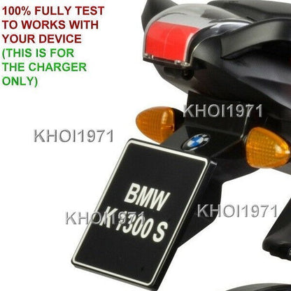 AC Wall Charger Adapter for TY5838USA BMW K1300S 12V Ride-On Motorcycle Battery