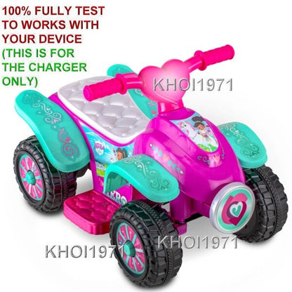 AC Charger Adapter for KidTrax Nella Princess Knight Ride-On KT1472WM