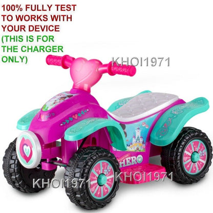 AC Charger Adapter for KidTrax Nella Princess Knight Ride-On KT1472WM