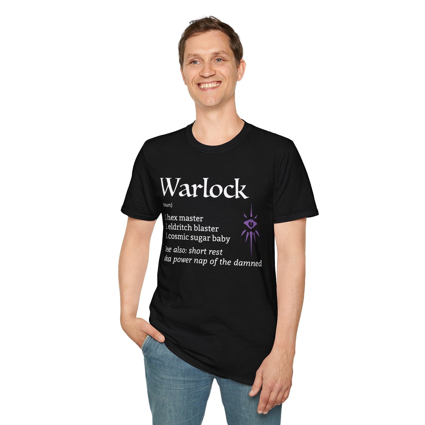 Warlock Class Definition D&D T-shirt