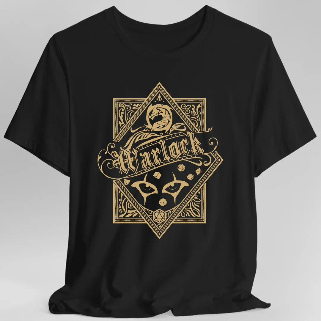 Warlock D&D Class Emblem T-shirt