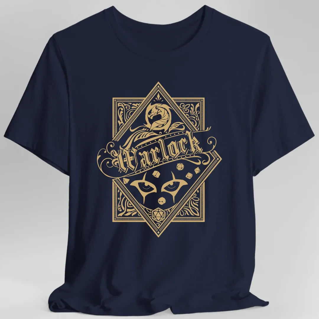 Warlock D&D Class Emblem T-shirt