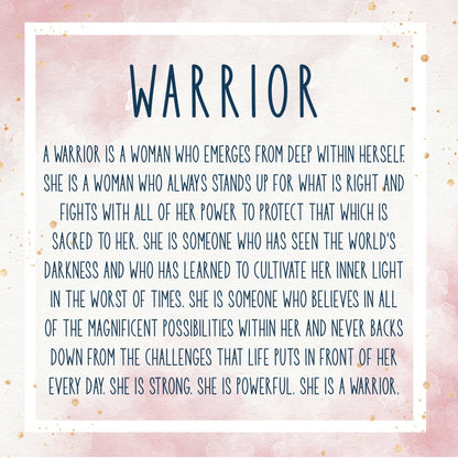 Warrior Compass Necklace Gift Box Set